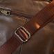 Practical men's leather shoulder bag Vintage 20458 Brown 20458 фото 8
