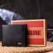 High-quality bifold wallet for men made of genuine smooth leather CANPELLINI 21579 Black 21579 фото 8