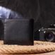 High-quality bifold wallet for men made of genuine smooth leather CANPELLINI 21579 Black 21579 фото 7