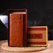 High-quality women's wallet with coin holder made of genuine textured leather CANPELLINI 21528 Red 21528 фото 8