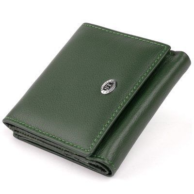 Компактный кошелек женский ST Leather 19262 Зеленый 19262 фото