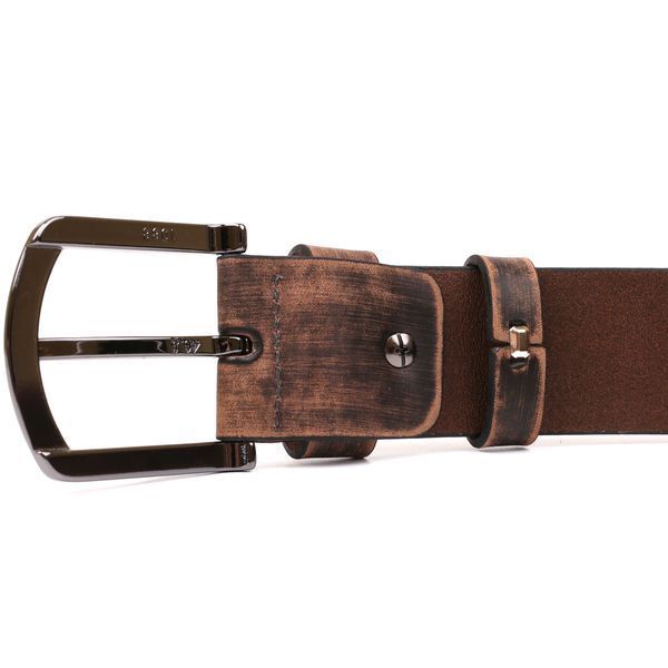 Men's belt Grande Pelle 11067 Brown 11067 фото