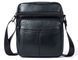 Men's compact leather bag Vintage 14909 Black 14909 фото 2