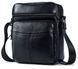 Men's compact leather bag Vintage 14909 Black 14909 фото 1