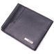 Classic men's clip made of genuine grain leather KARYA 21419 Black 21419 фото 1