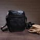 Men's compact leather bag Vintage 14909 Black 14909 фото 6