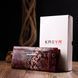 Яркий женский горизонтальный кошелек из натуральной кожи под рептилию KARYA 21092 Красный 21092 фото 10