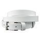 Women's thin belt GRANDE PELLE 11253 White 11253 фото 1