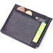 Classic men's clip made of genuine grain leather KARYA 21419 Black 21419 фото 4