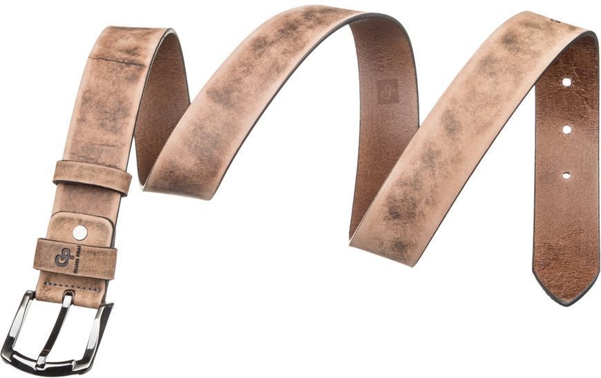 Men's belt Grande Pelle 11067 Brown 11067 фото