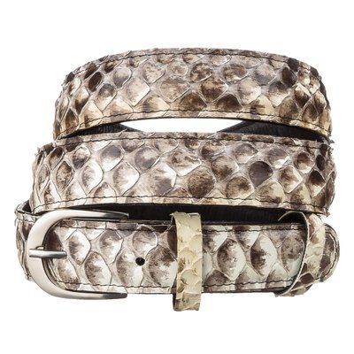 Ремень женский SNAKE LEATHER 18189 из натуральной кожи питона Разноцветный 18189 фото