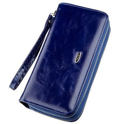 Women's eco-leather wallet KIVI 19050 Blue 19050 фото