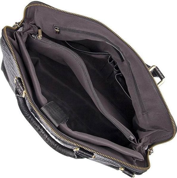 Bag Vintage 14540 made of genuine leather Black 14540 фото