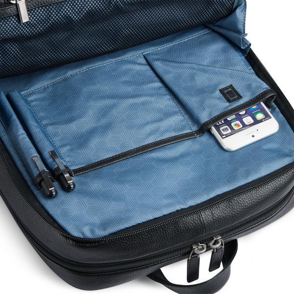 Деловой рюкзак из натуральной кожи 14" Roncato ALASKA 412426/01 VAL-03234 фото