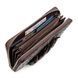 Men's clutch CROCODILE LEATHER 18273 made of genuine crocodile leather Brown 18273 фото 4
