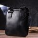 Men's bag made of smooth genuine leather SHVIGEL 18721 Black 18721 фото 8