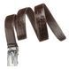 Ремінь автомат CROCODILE LEATHER 18608 з натуральної шкіри крокодила Коричневий 18608 фото 3