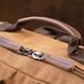 Unisex textile travel backpack Vintage 20619 Brown 20619 фото 7