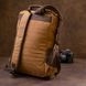 Unisex textile travel backpack Vintage 20619 Brown 20619 фото 9