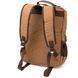Unisex textile travel backpack Vintage 20619 Brown 20619 фото 2