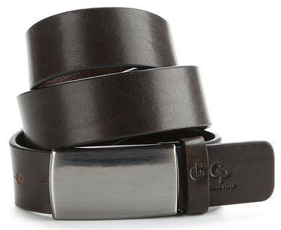 Men's belt GRANDE PELLE 00907 for trousers Brown 20189 фото