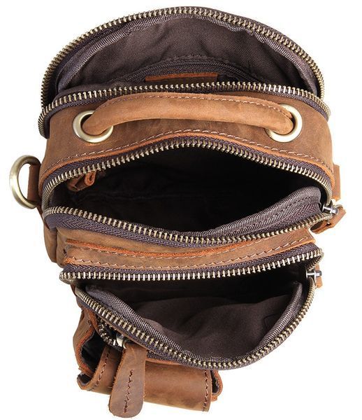 Men's bag Vintage 14416 in vintage style Brown 20280 фото