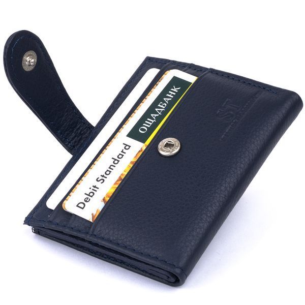 Кошелек-визитница ST Leather 19210 Темно-синий 19210 фото