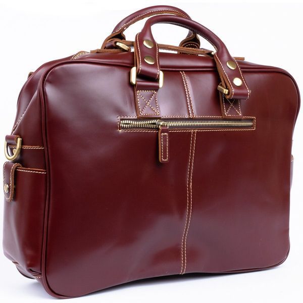 Travel satchel Vintage 14776 Burgundy 14776 фото