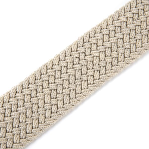 Textile men's belt classic Vintage 20528 White 20528 фото