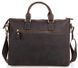 Leather men's bag of European quality Vintage 14161 Brown 14161 фото 4
