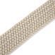 Textile men's belt classic Vintage 20528 White 20528 фото 3