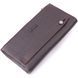 Men's vertical wallet made of genuine leather KARYA 21421 Brown 21421 фото 2