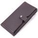 Men's vertical wallet made of genuine leather KARYA 21421 Brown 21421 фото 1