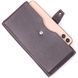 Men's vertical wallet made of genuine leather KARYA 21421 Brown 21421 фото 3
