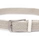 Textile men's belt classic Vintage 20528 White 20528 фото 4