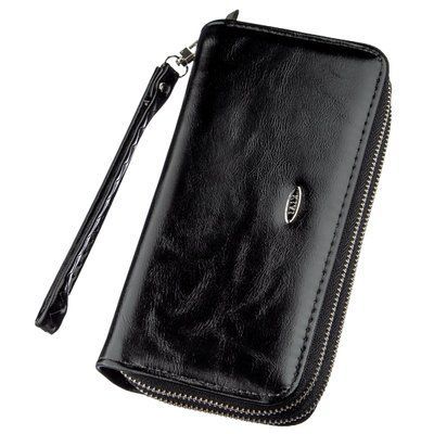 Women's eco-leather wallet KIVI 19052 Black 19052 фото
