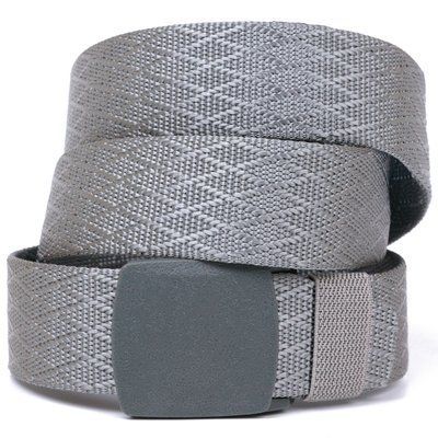 Textile men's belt Vintage 20586 Gray 20586 фото