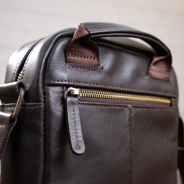 Men's bag SHVIGEL 11089 leather Brown 11089 фото