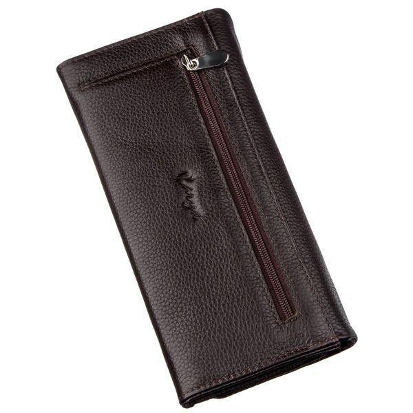 Women's leather wallet flotar KARYA 17377 Brown 17377 фото