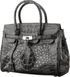Сумка жіноча CROCODILE LEATHER 18265 з натуральної шкіри крокодила Чорна 18265 фото 1