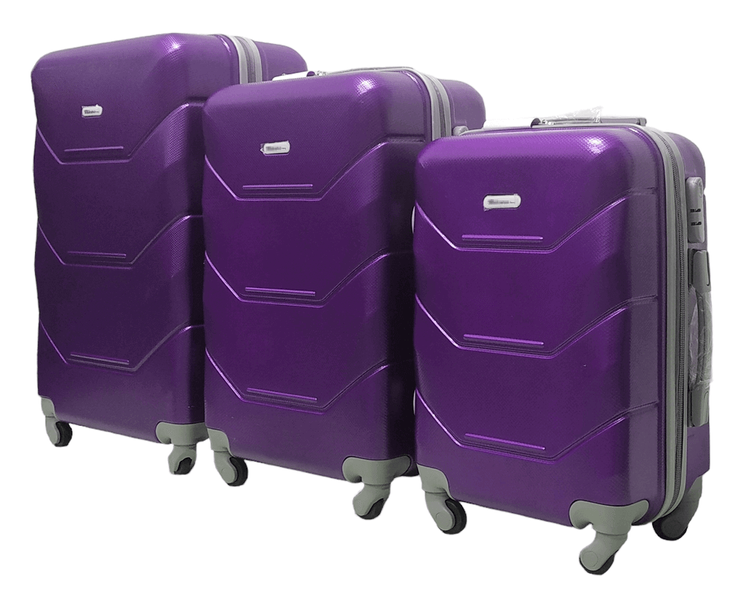 Suitcase Milano bag 147M Suitcase set Purple 147M/69/68 фото