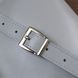 Women's banana bag made of genuine leather Shvigel 16389 Gray 16389 фото 8