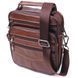 Stylish men's bag made of genuine leather 21275 Vintage Brown 21275 фото 1