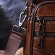 Stylish men's bag made of genuine leather 21275 Vintage Brown 21275 фото 8