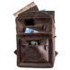 Large backpack in leather Crazy horse Shvigel 15307 Brown 15307 фото 4