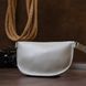 Women's banana bag made of genuine leather Shvigel 16389 Gray 16389 фото 9