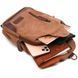 Practical men's shoulder bag Vintage 20389 Brown 20389 фото 5