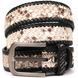 Ремень SNAKE LEATHER 18192 из натуральной кожи питона Разноцветный 18192 фото 1