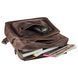 Large backpack in leather Crazy horse Shvigel 15307 Brown 15307 фото 3