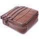 Stylish men's bag made of genuine leather 21275 Vintage Brown 21275 фото 3